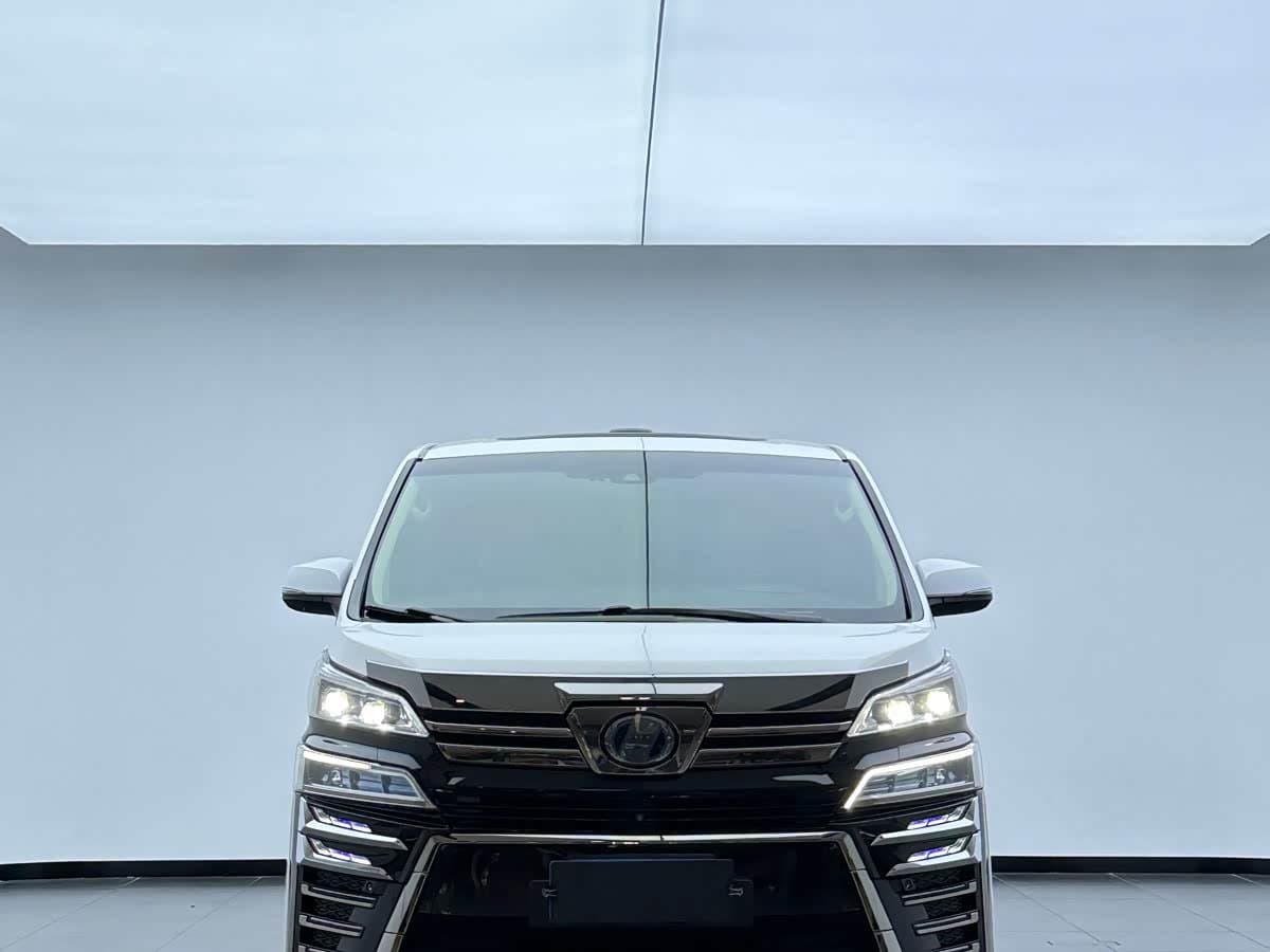 2019 Toyota Vellfire White, 100,000 km, China export – photo 2