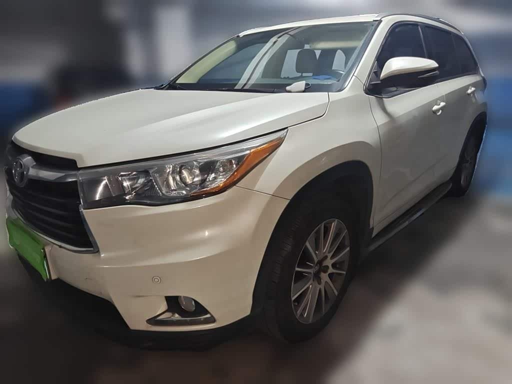 - Toyota Highlander White, 145,000 km, China export – photo 1