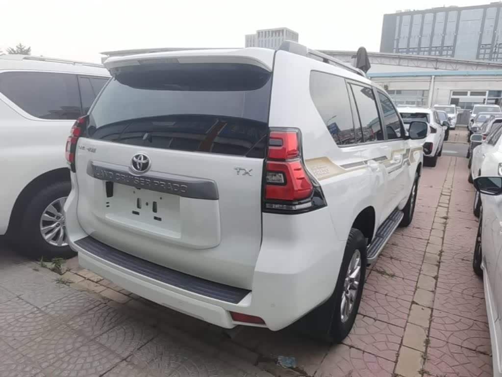 2019 Toyota Prado White, 45,500 km, China export – photo 7