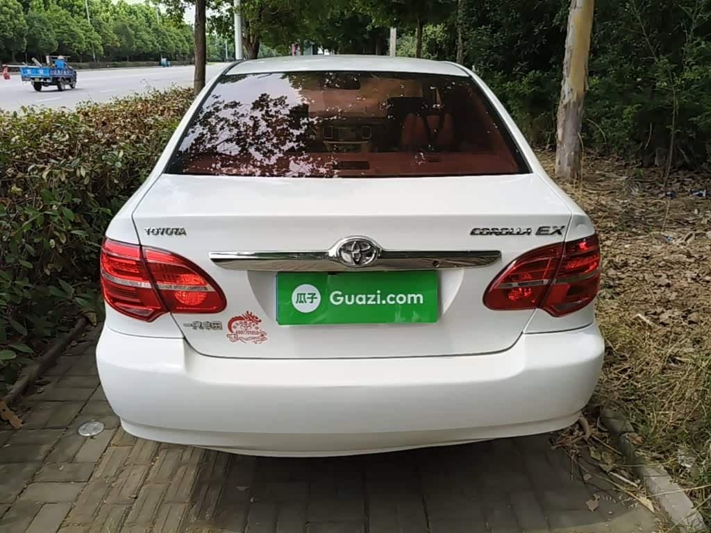 2012 Toyota Corolla White, 44,100 km, China export – photo 6