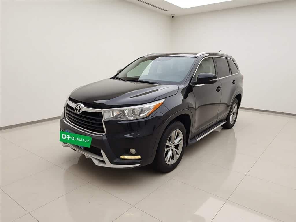 - Toyota Highlander Black, 105,300 km, China export – photo 2