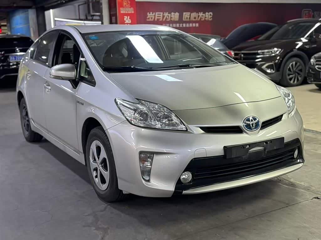 2012 Toyota Prius 银灰色, 80,000 km, China export – photo 3