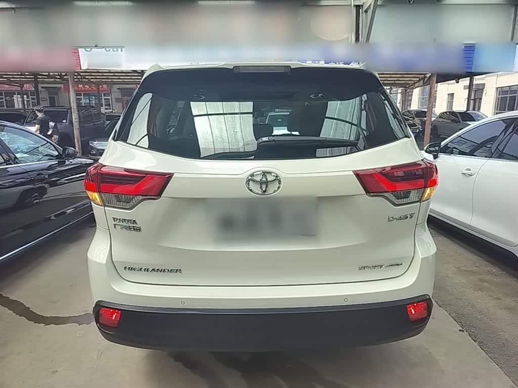 2018 Toyota Highlander White, 90,200 km, China export – photo 6