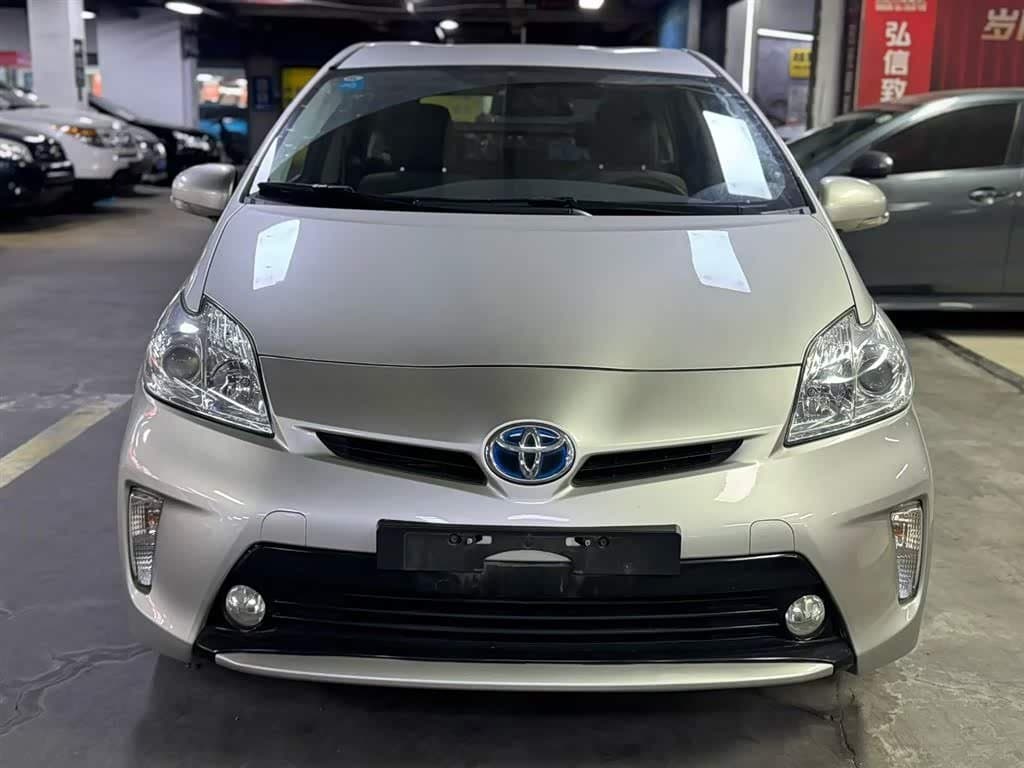 2012 Toyota Prius 银灰色, 80,000 km, China export – photo 2