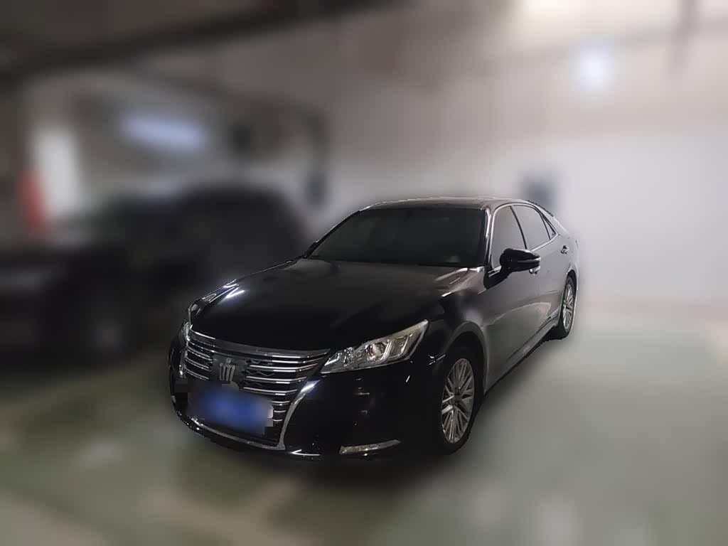 2015 Toyota Crown Black, 113,900 km, China export – photo 1