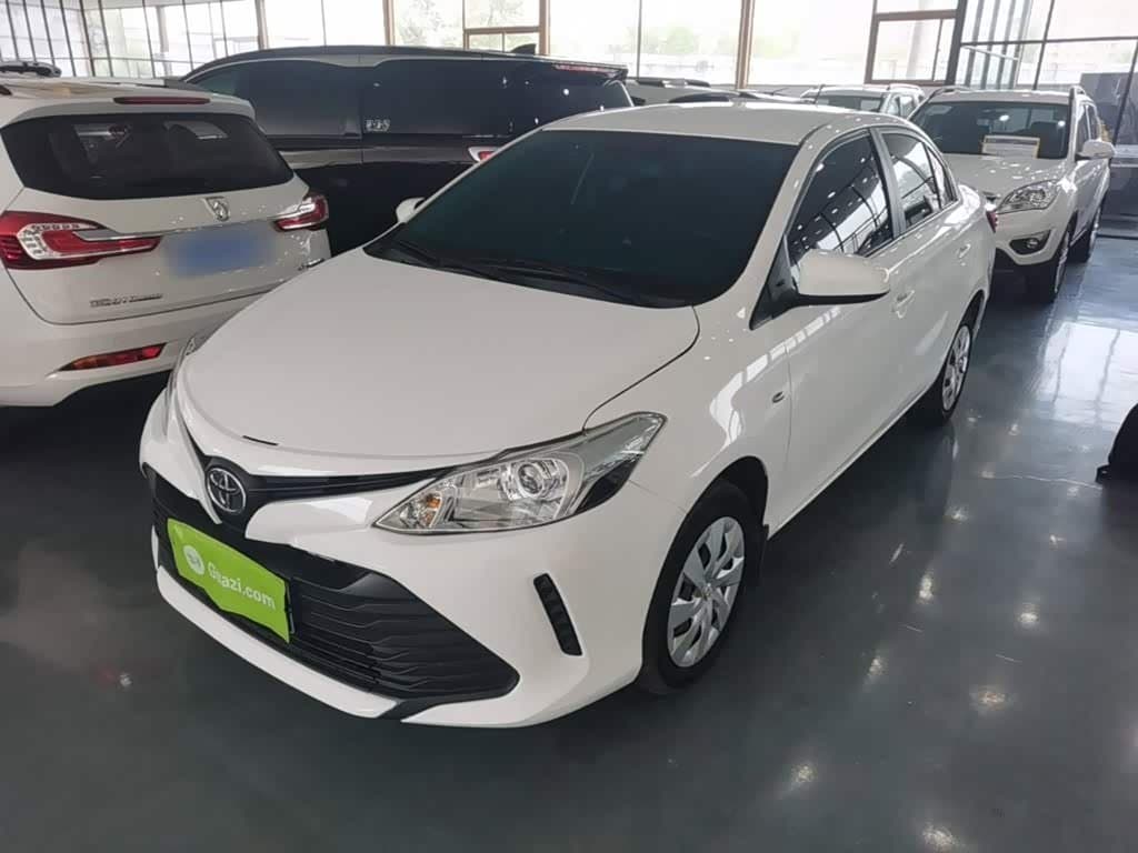 2016 Toyota Vios White, 76,400 km, China export – photo 1