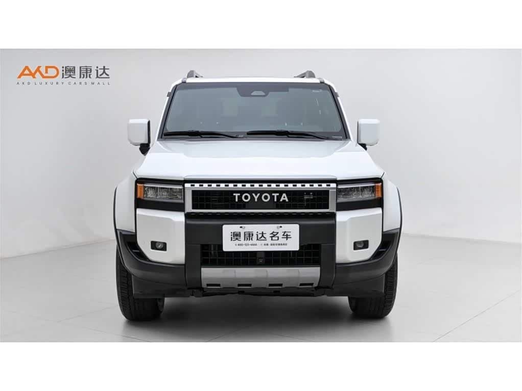 2026 Toyota Prado White, 21,000 km, China export – photo 2