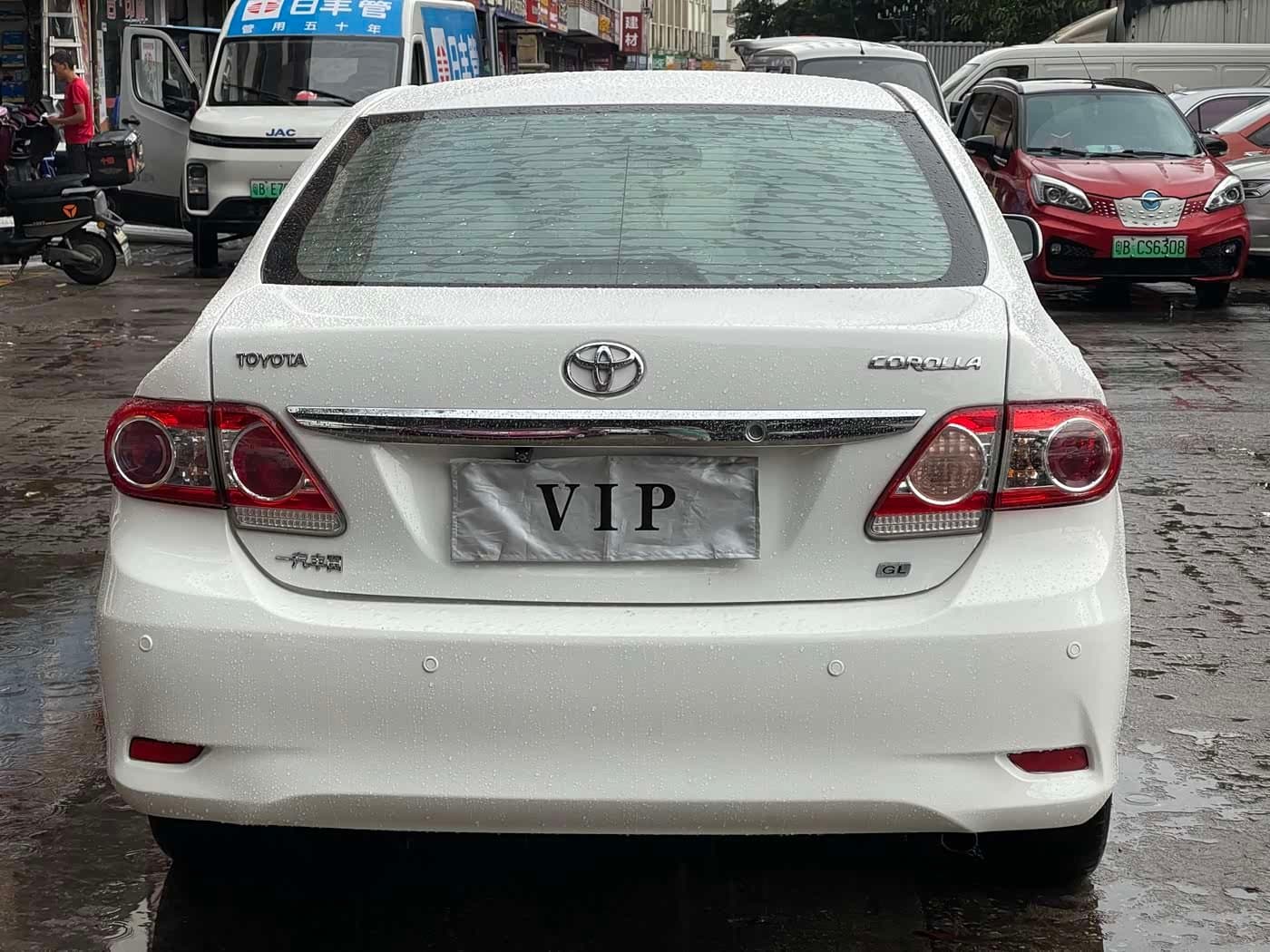 2012 Toyota Corolla White, 140,000 km, China export – photo 3