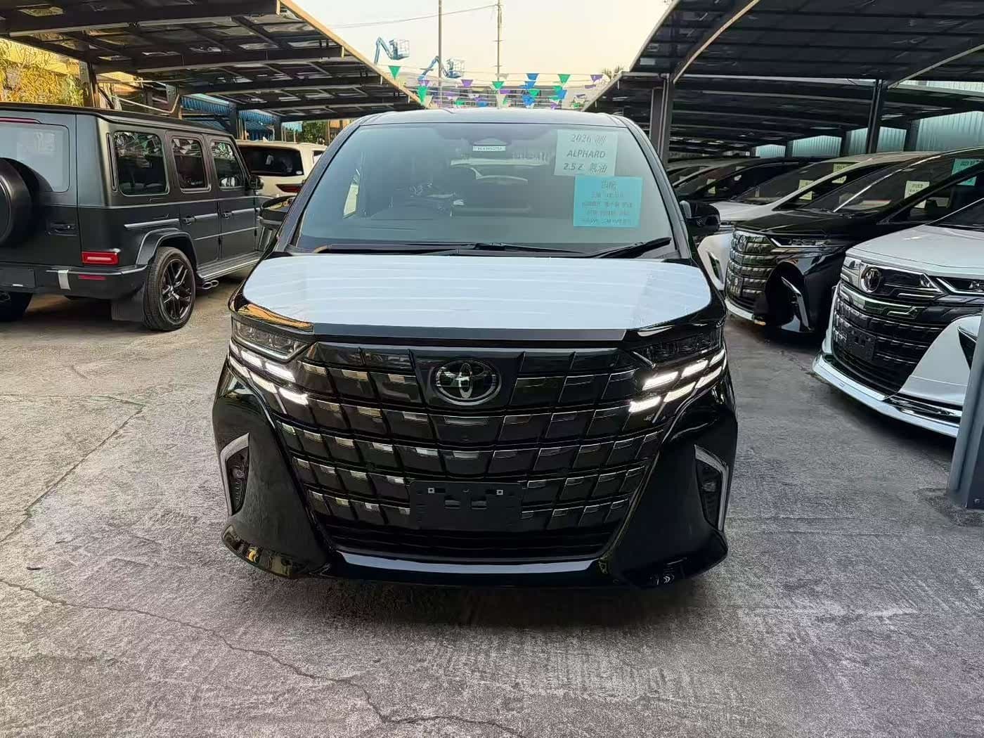 2022 Toyota Alphard Black, 7,000 km, China export – photo 2