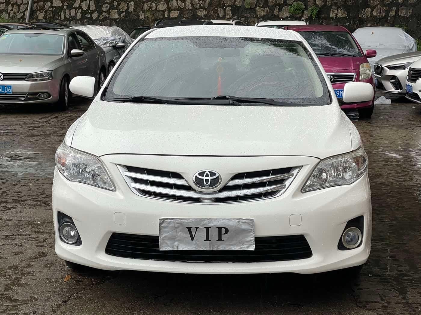 2012 Toyota Corolla White, 140,000 km, China export – photo 4