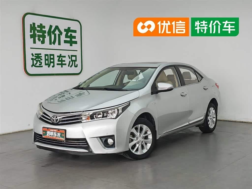 2014 Toyota Corolla 银灰色, 136,600 km, China export – photo 1