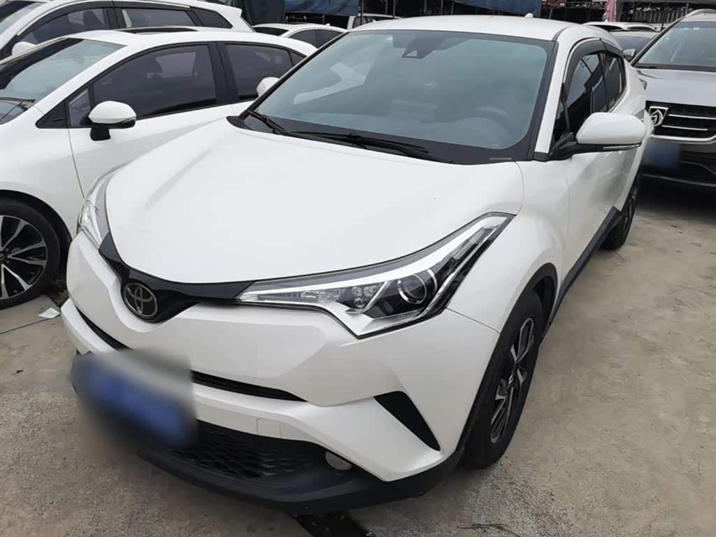 2018 Toyota C-HR White, 67,800 km, China export – photo 2