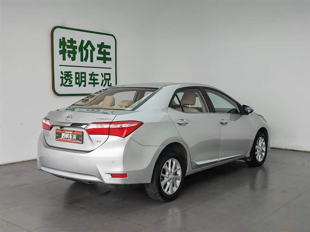 2014 Toyota Corolla 银灰色, 136,600 km, China export – photo 2