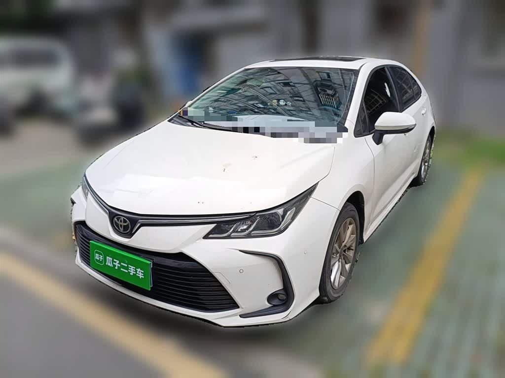 2023 Toyota Corolla White, 49,900 km, China export – photo 1