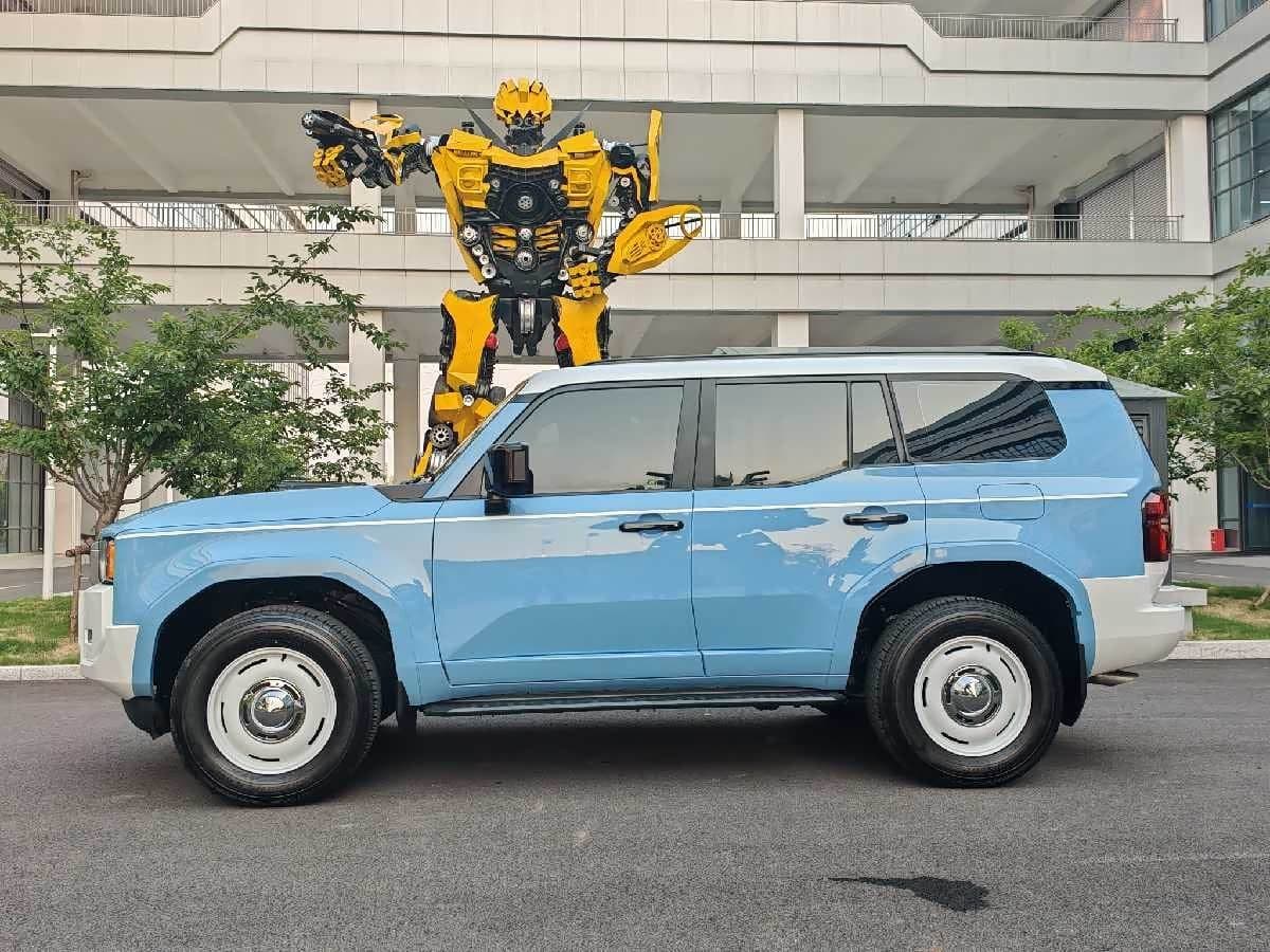 2025 Toyota Prado Blue, 4,000 km, China export – photo 7