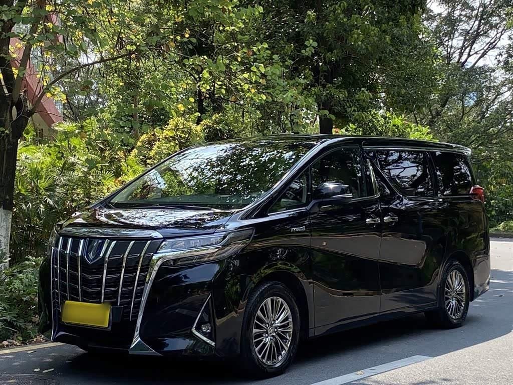 2021 Toyota Alphard Black, 94,400 km, China export – photo 2