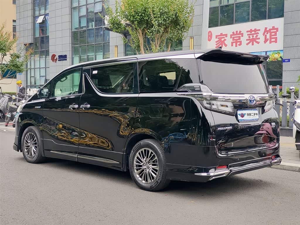 2020 Toyota Vellfire Black, 181,000 km, China export – photo 4