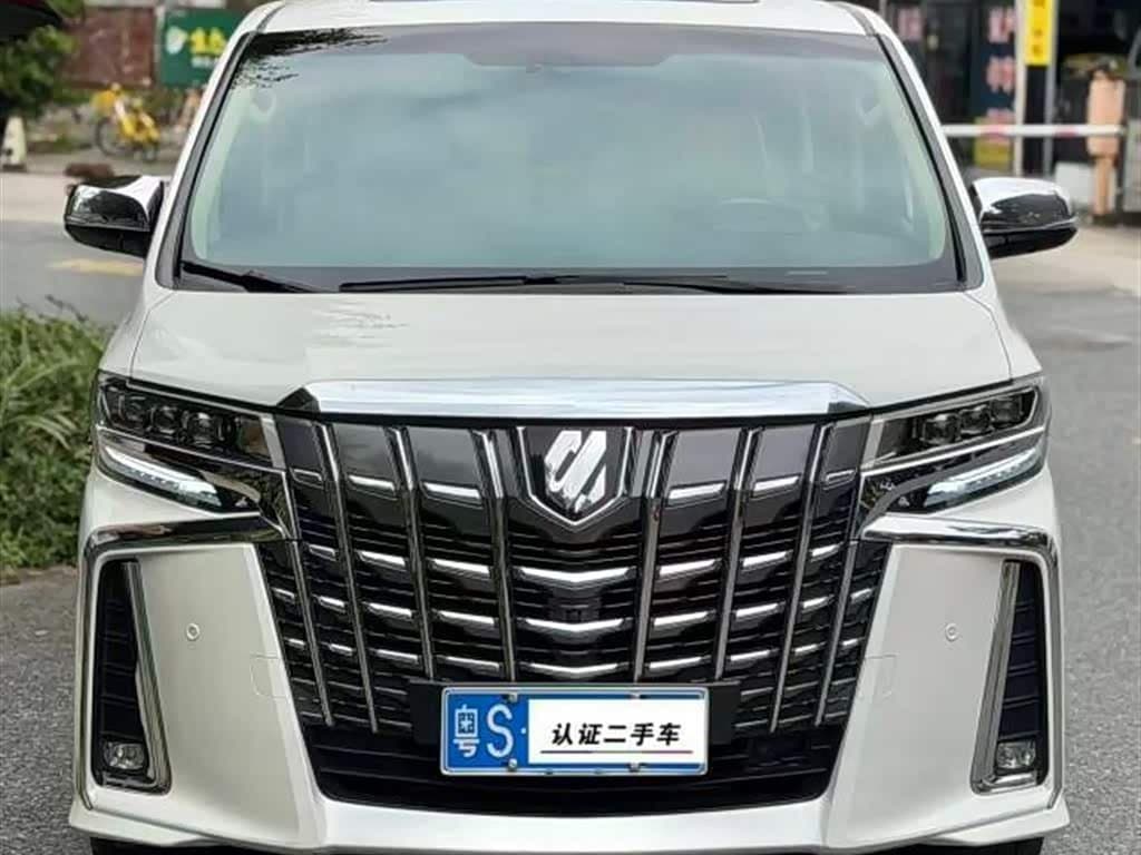 2017 Toyota Alphard White, 160,000 km, China export – photo 2