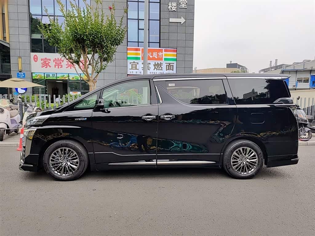2020 Toyota Vellfire Black, 181,000 km, China export – photo 3