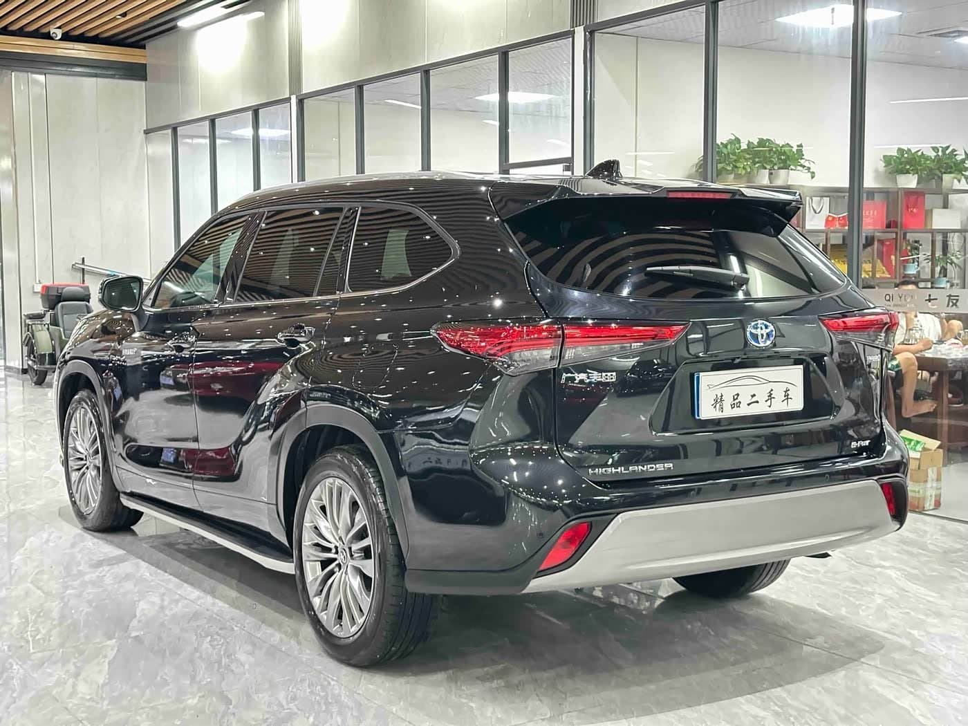 2021 Toyota Highlander Black, 100,000 km, China export – photo 6