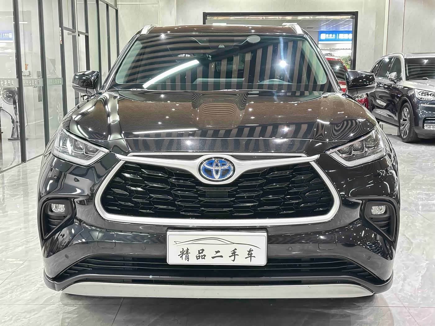 2021 Toyota Highlander Black, 100,000 km, China export – photo 2