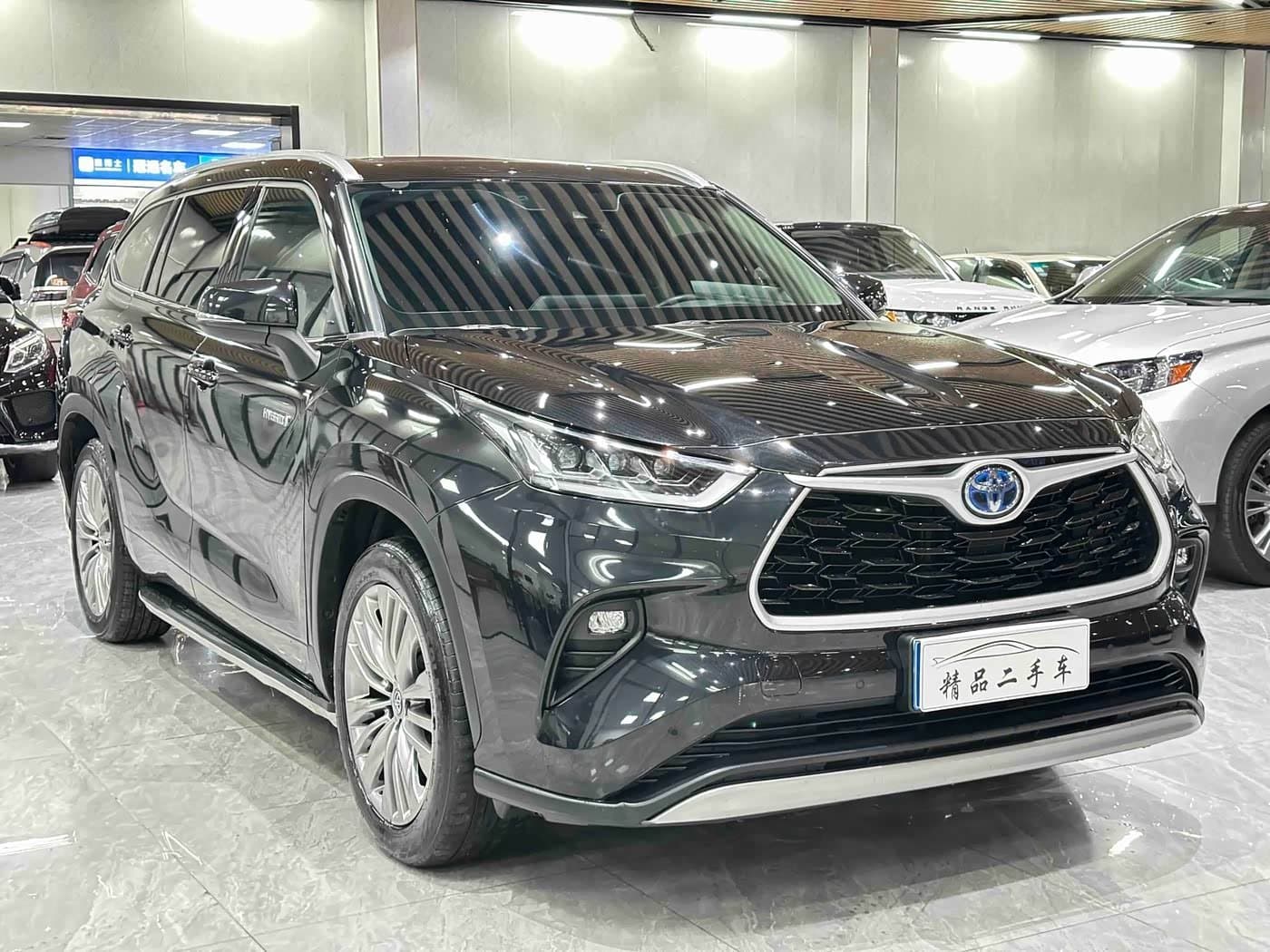 2021 Toyota Highlander Black, 100,000 km, China export – photo 3