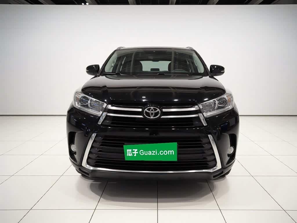2018 Toyota Highlander Black, 70,600 km, China export – photo 3