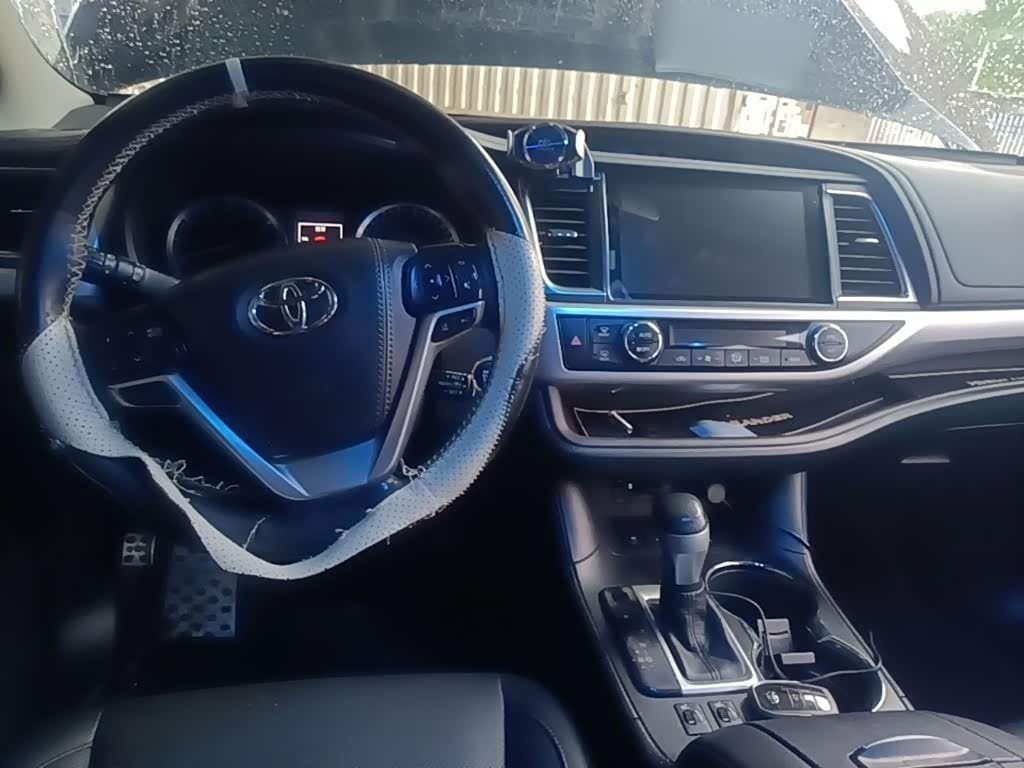 2018 Toyota Highlander Black, 70,600 km, China export – photo 6
