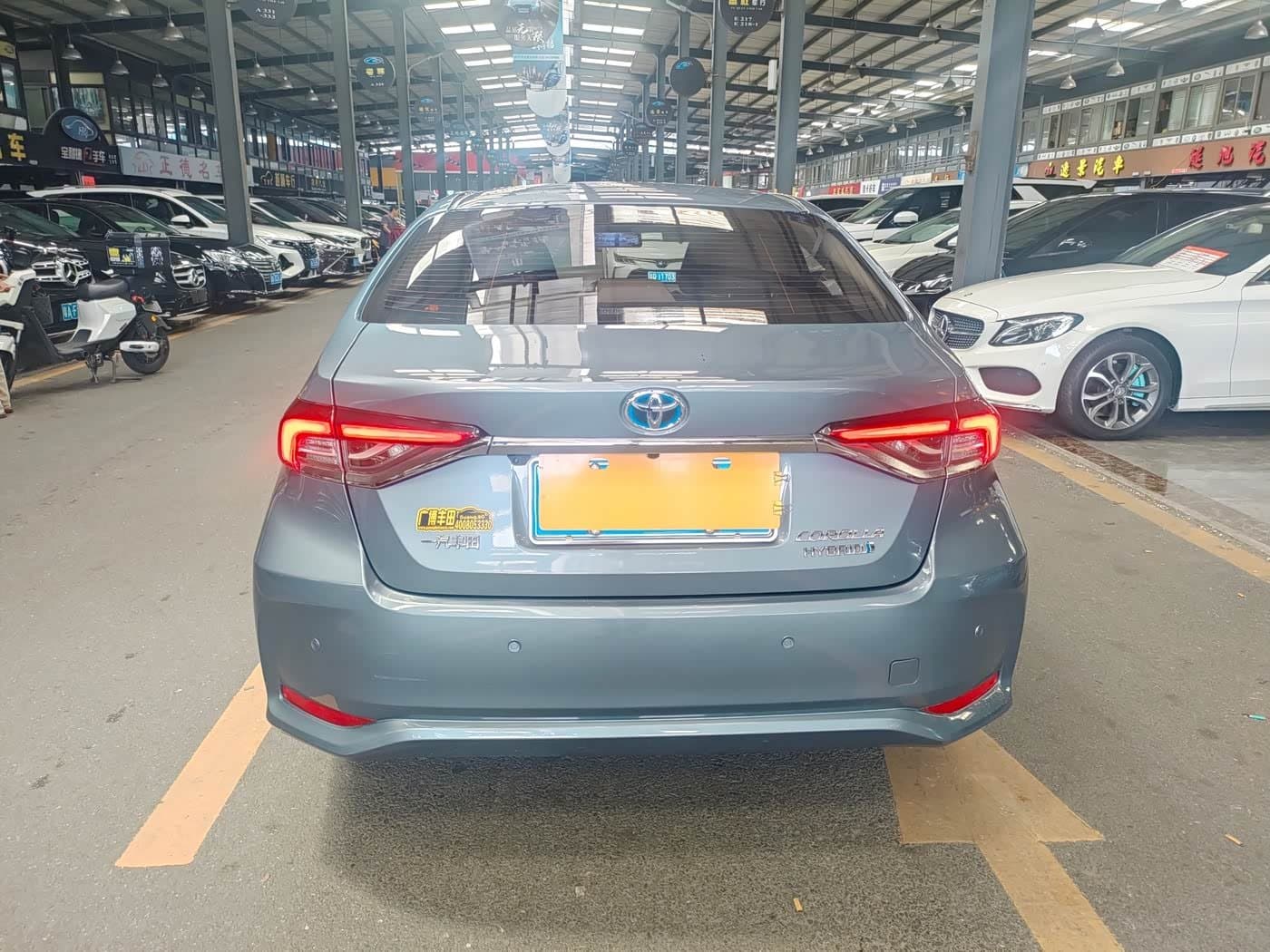 2020 Toyota Corolla 银灰色, 39,000 km, China export – photo 7
