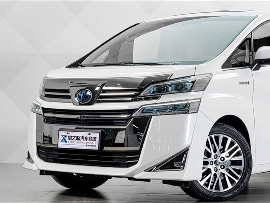 2019 Toyota Vellfire White, 35,800 km, China export – photo 3