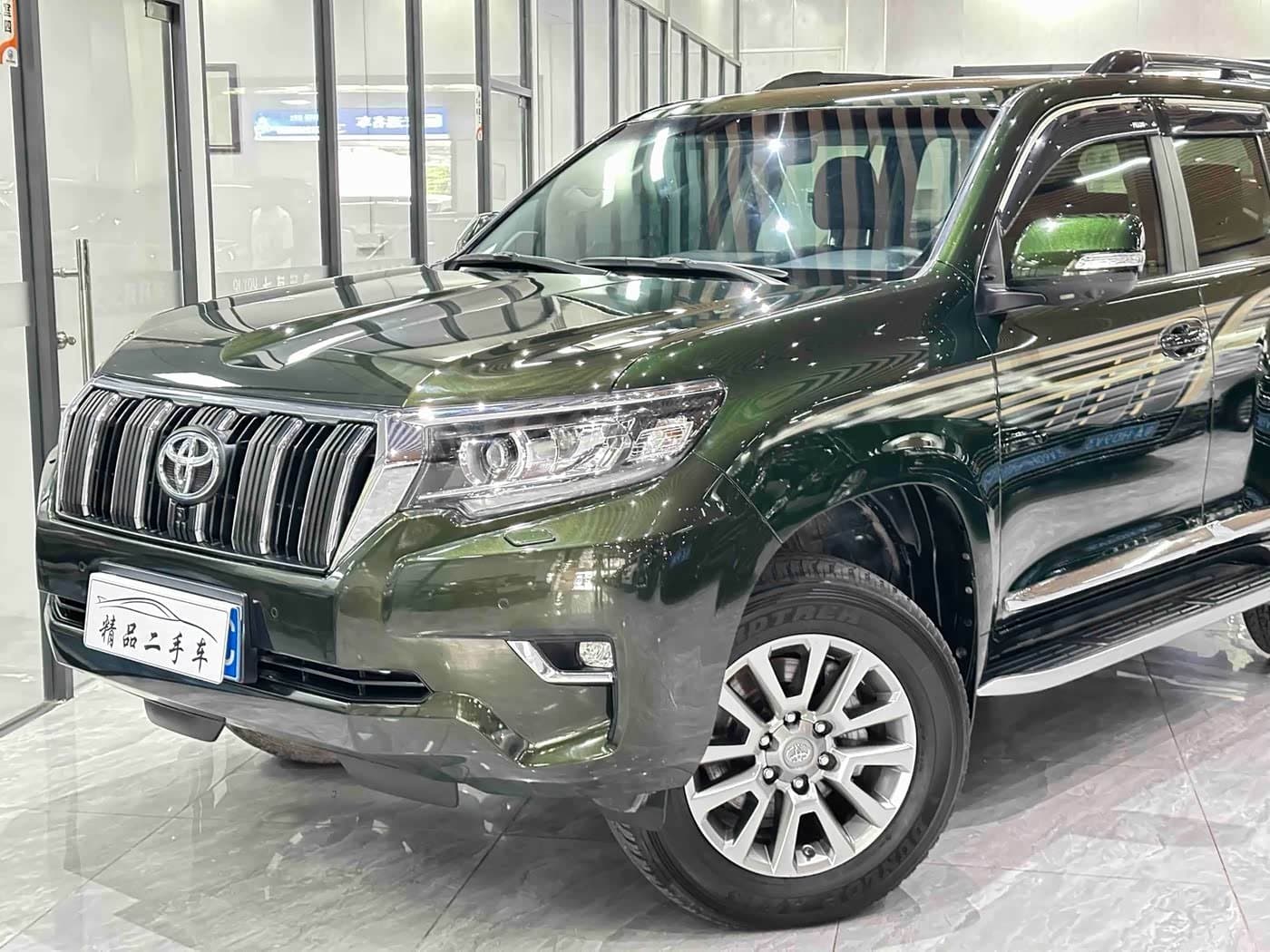 2017 Toyota Prado Green, 92,000 km, China export – photo 7