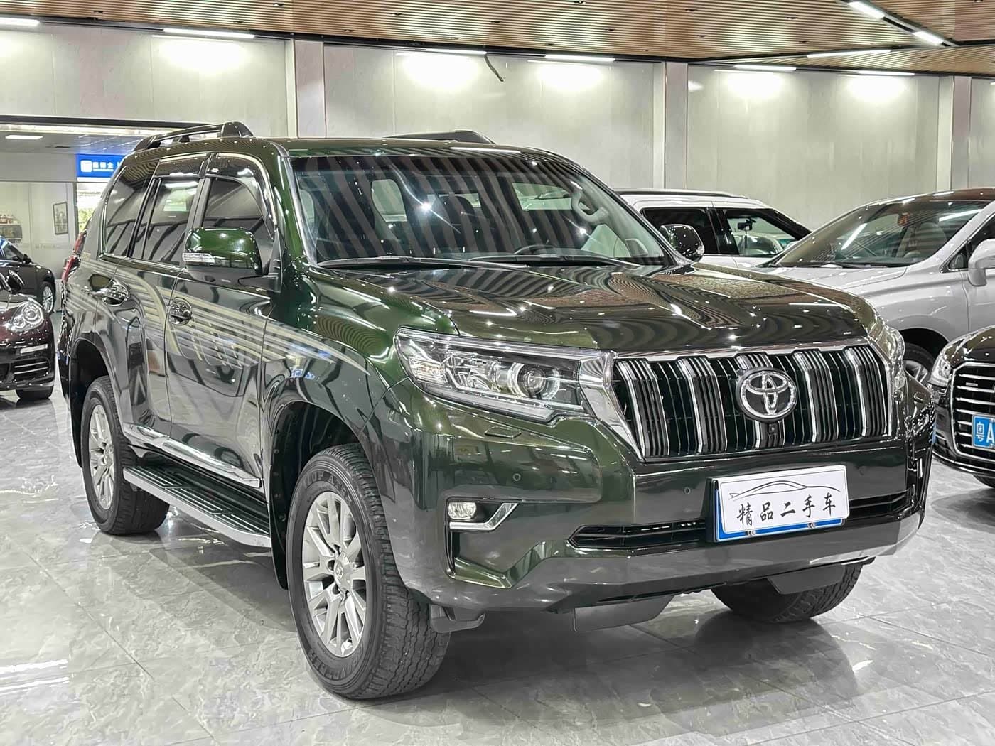 2017 Toyota Prado Green, 92,000 km, China export – photo 3
