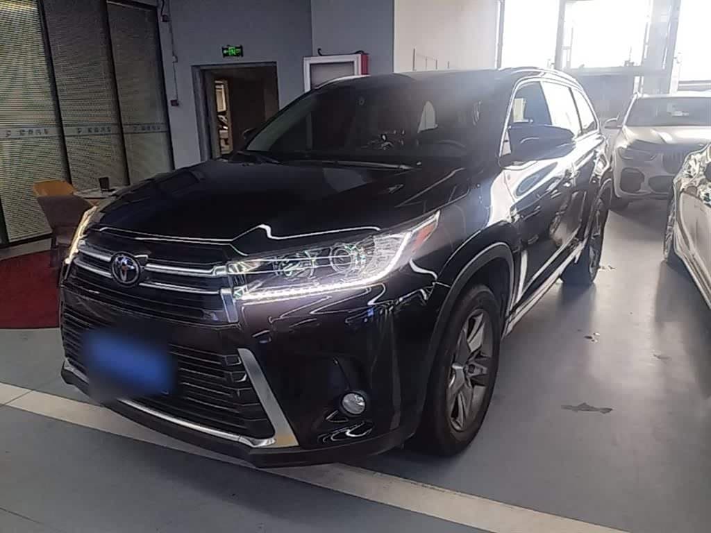 2021 Toyota Highlander Black, 51,800 km, China export – photo 2