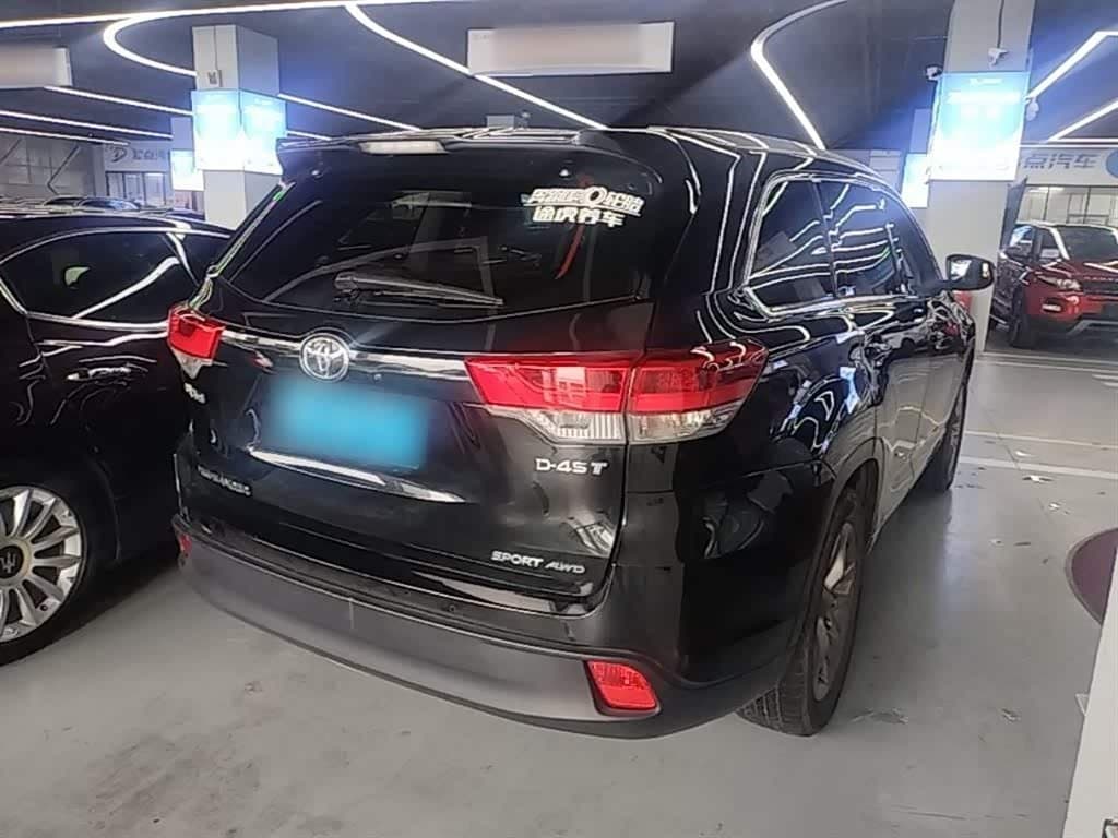 2021 Toyota Highlander Black, 51,800 km, China export – photo 7