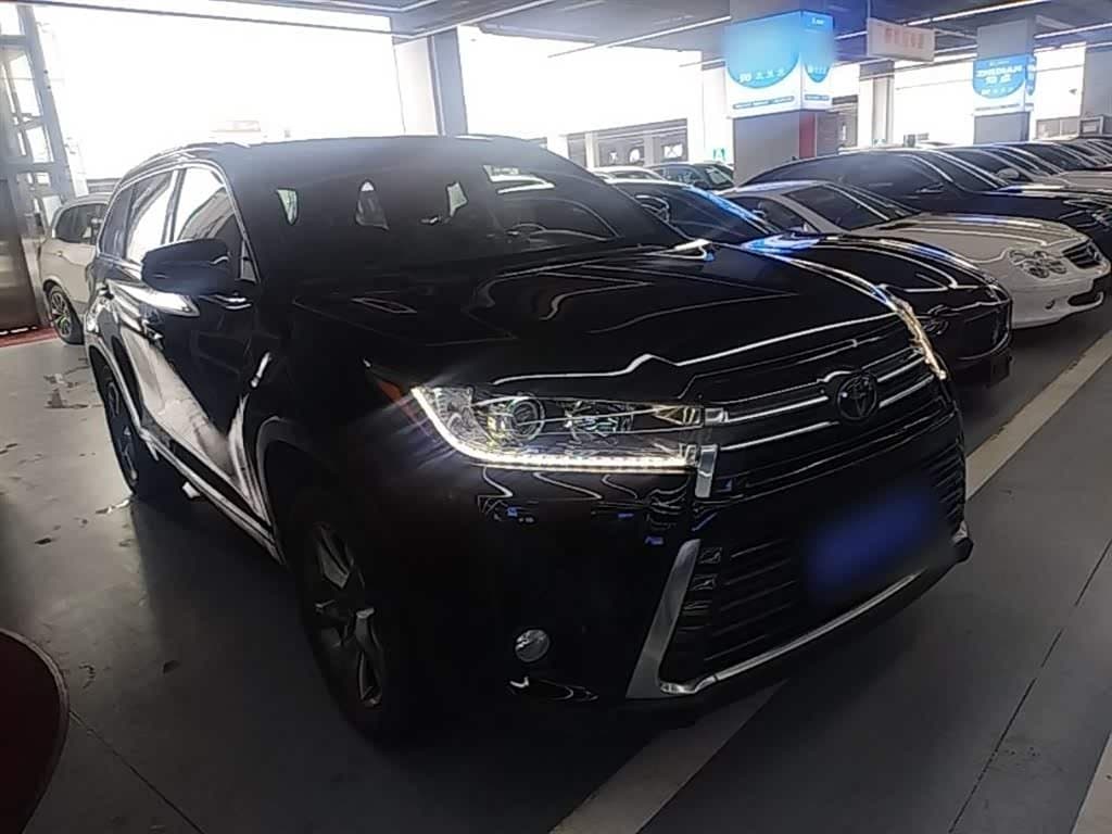 2021 Toyota Highlander Black, 51,800 km, China export – photo 4