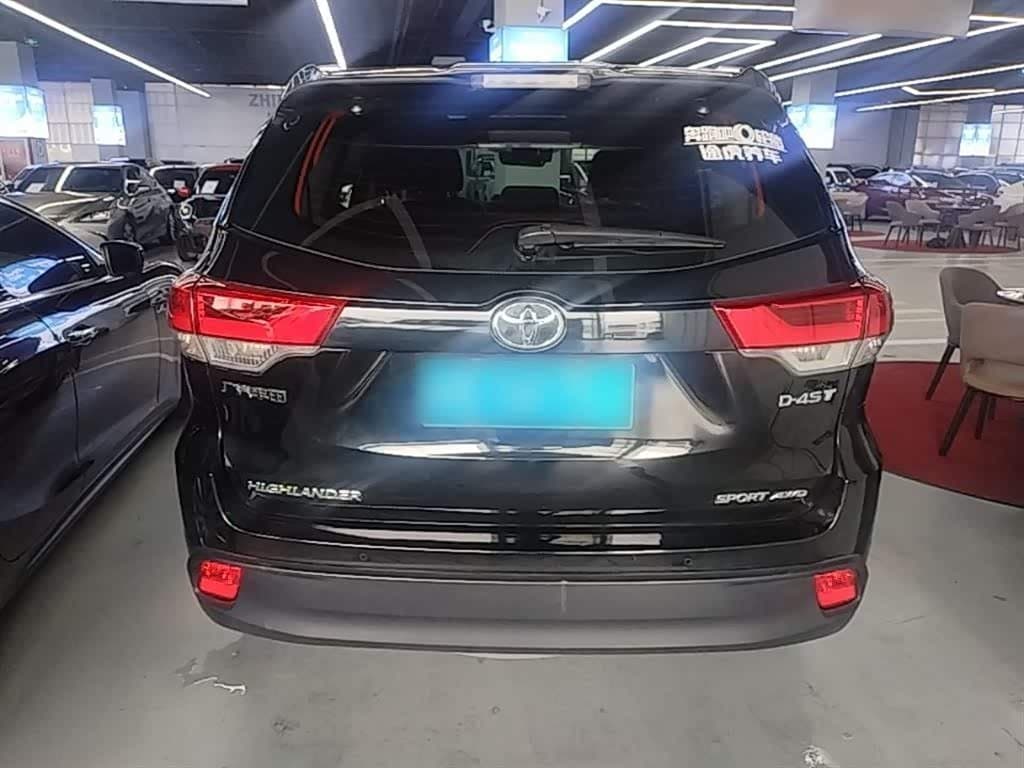 2021 Toyota Highlander Black, 51,800 km, China export – photo 6