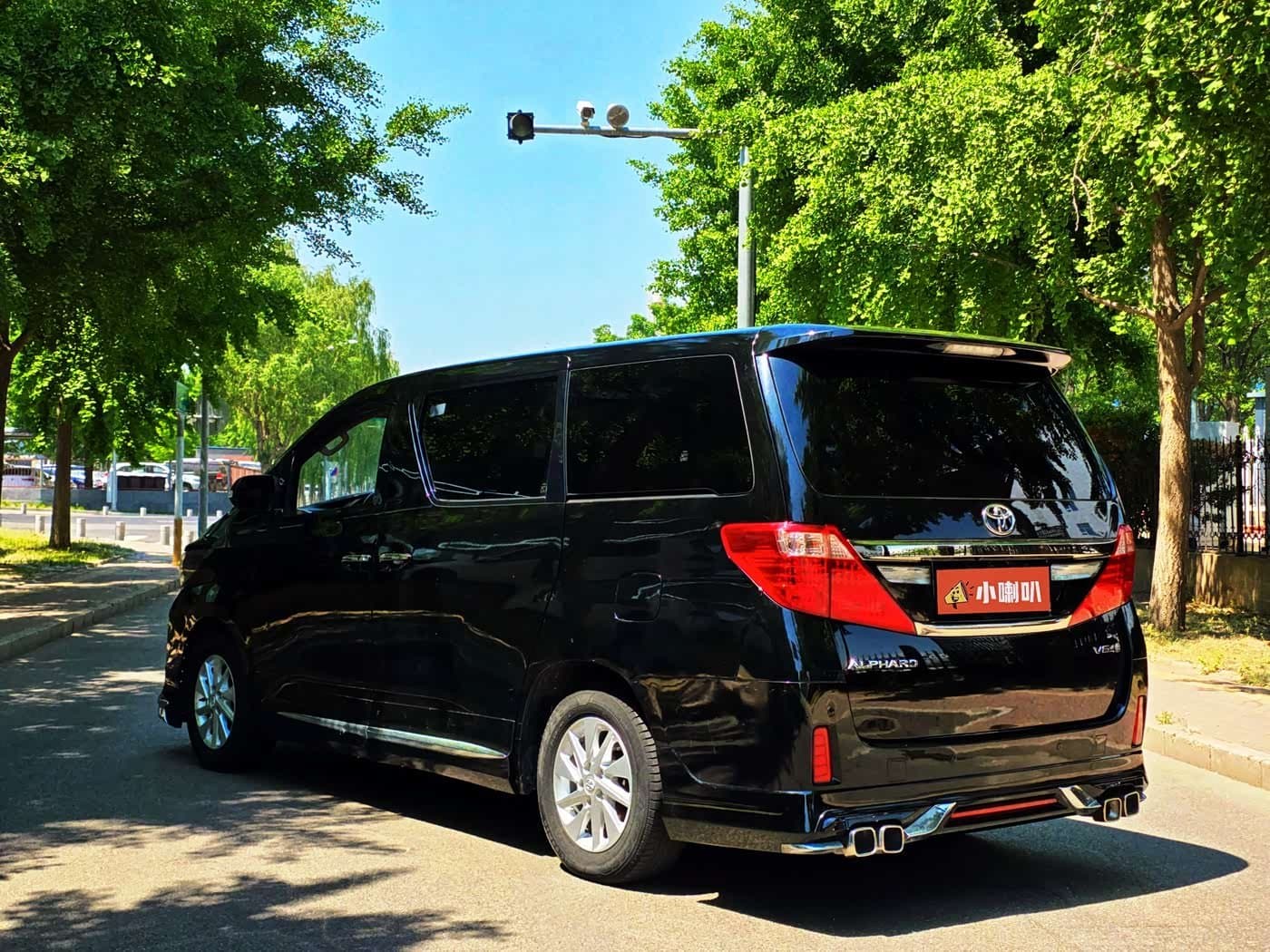 2013 Toyota Alphard Black, 86,000 km, China export – photo 7