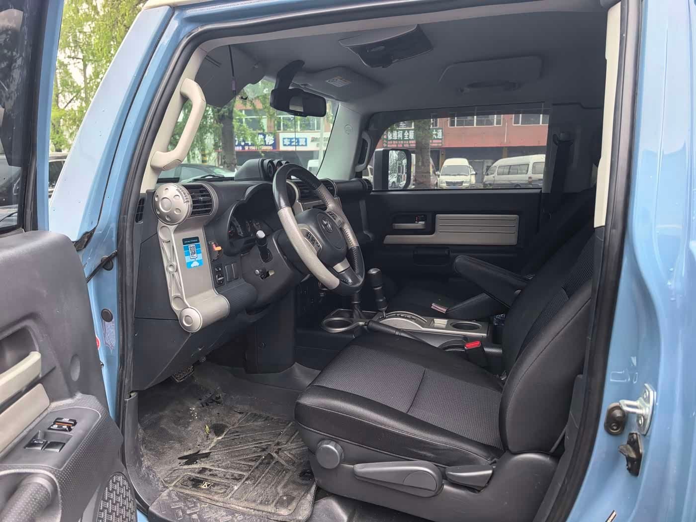 -- Toyota FJ Cruiser Blue, 55,000 km, China export – photo 7
