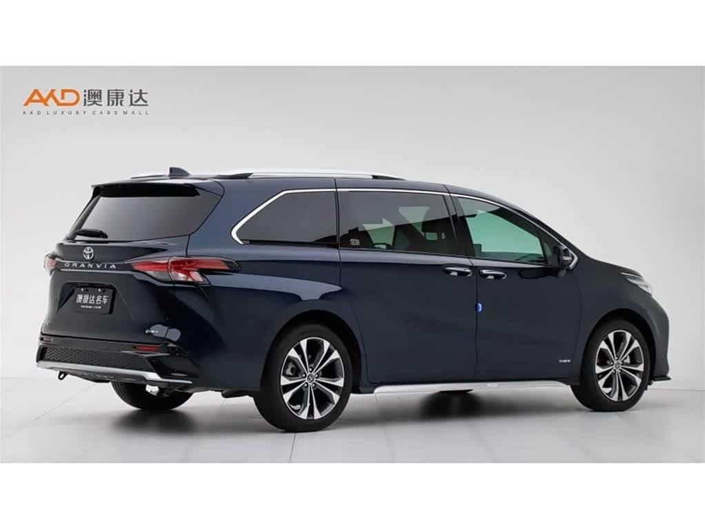 2024 Toyota Granvia Blue, 11,000 km, China export – photo 3
