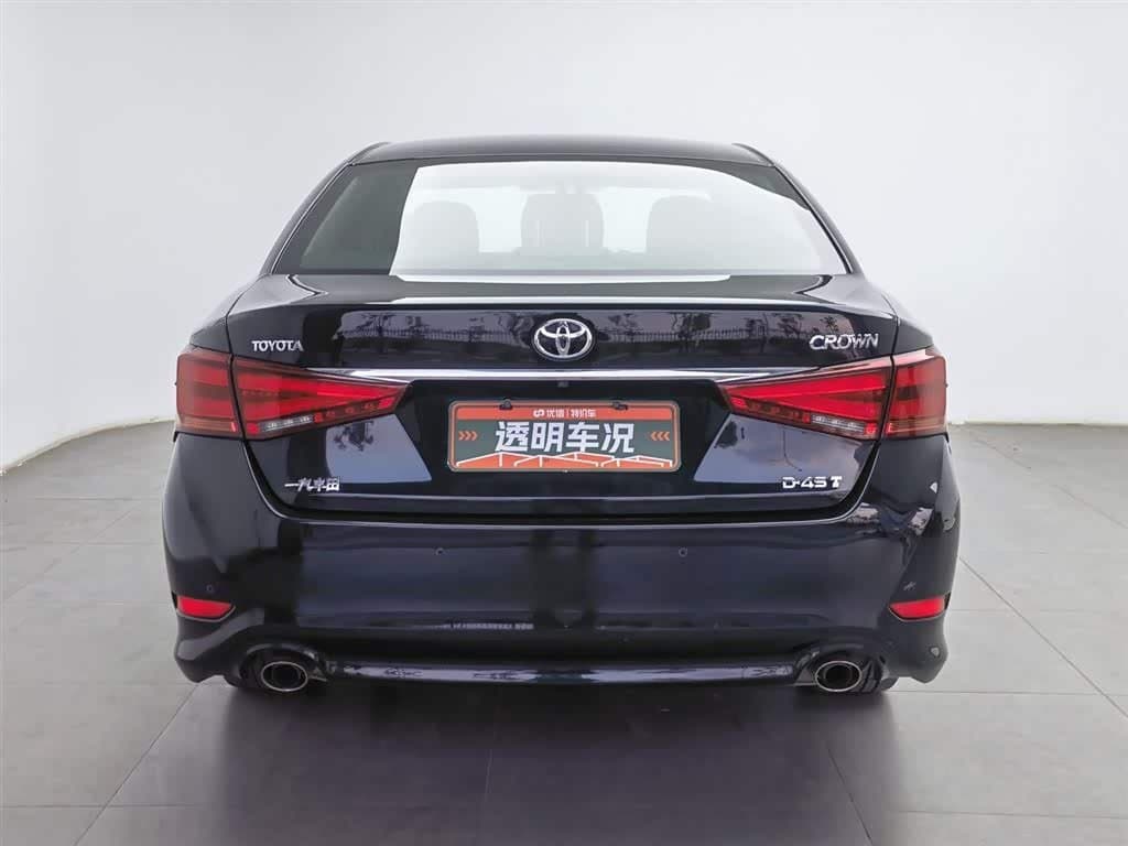 2017 Toyota Crown Black, 89,300 km, China export – photo 4