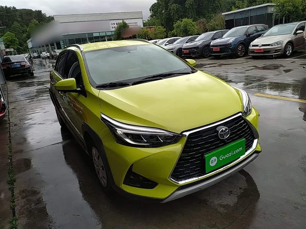 2021 Toyota YARiS L Zhi Xuan Yellow, 16,900 km, China export – photo 4