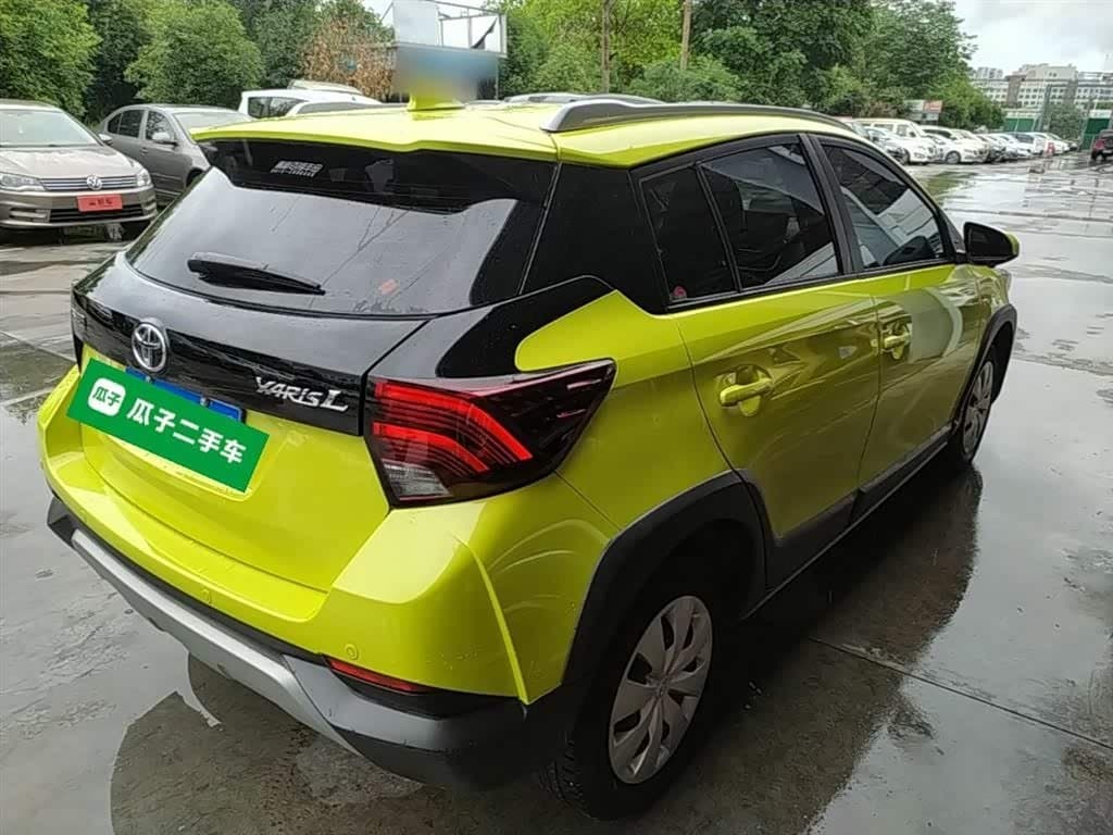 2021 Toyota YARiS L Zhi Xuan Yellow, 16,900 km, China export – photo 7
