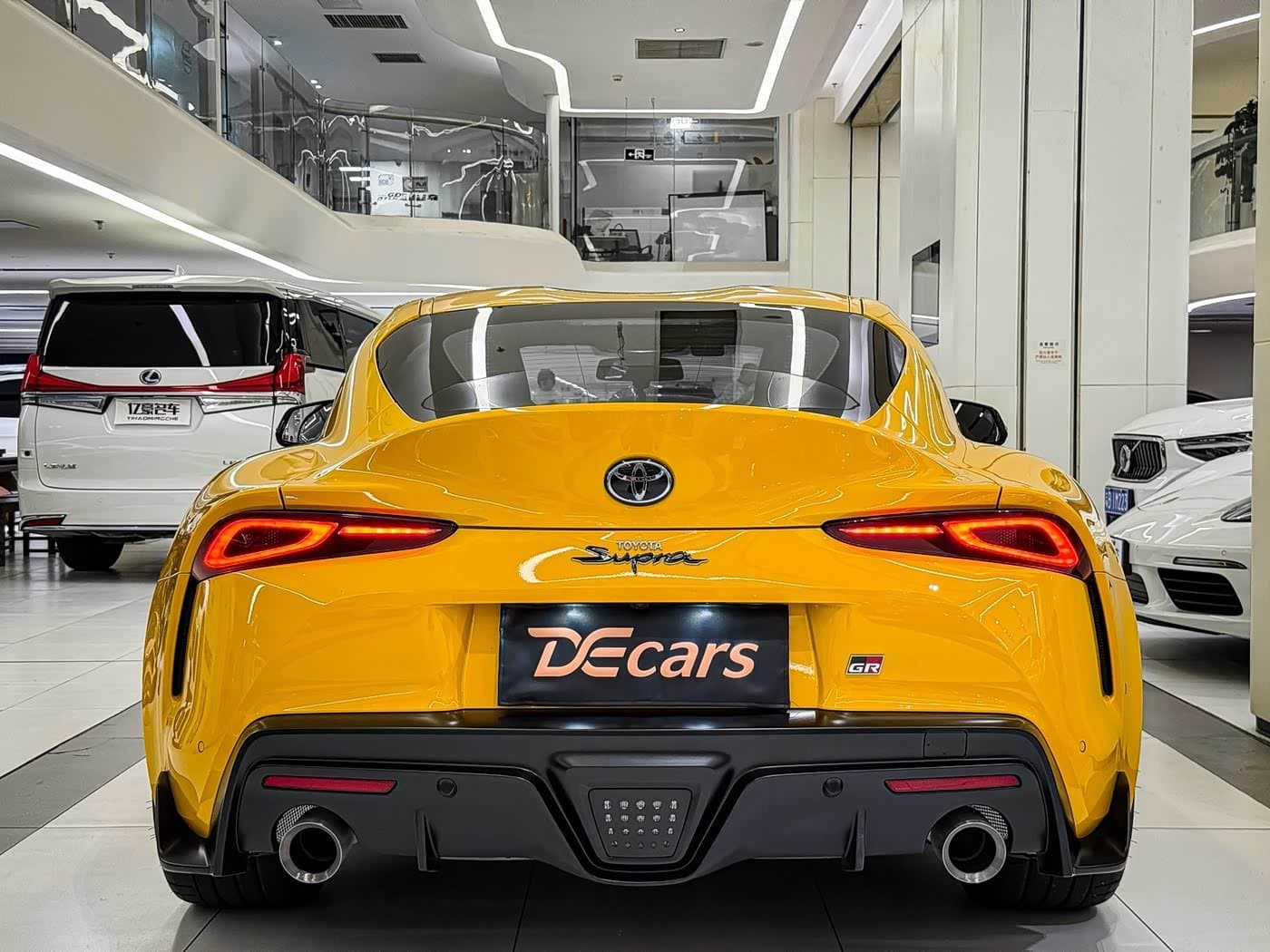 2022 Toyota Supra Yellow, 11,000 km, China export – photo 4