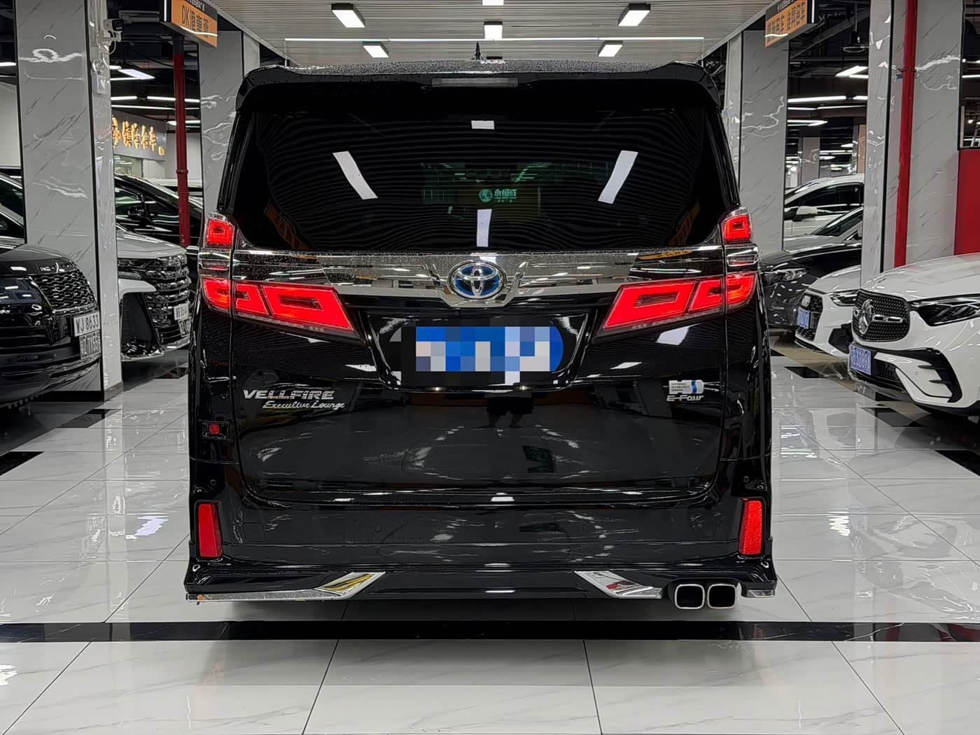 2021 Toyota Vellfire Black, 75,000 km, China export – photo 4