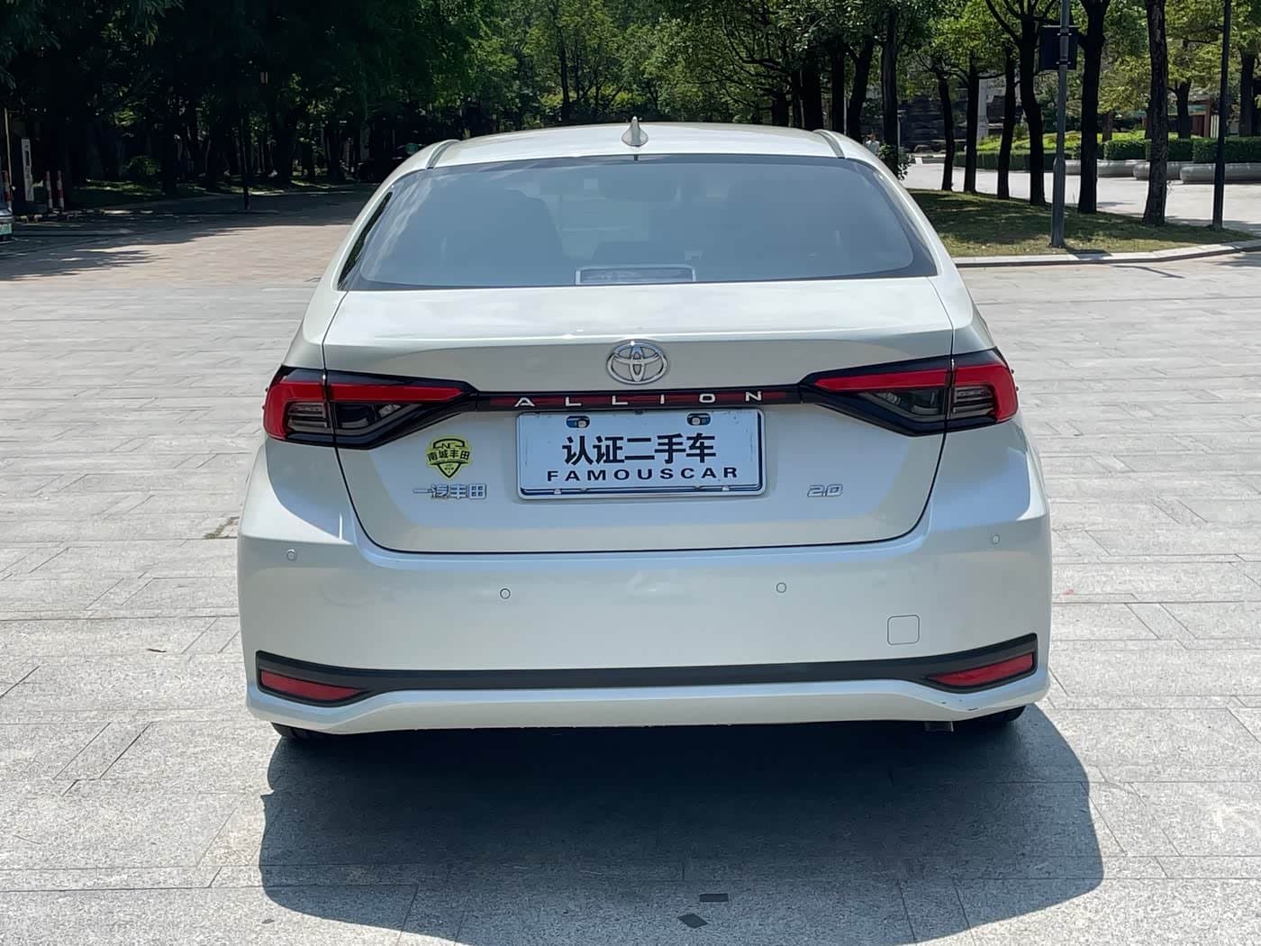 2021 Toyota Allion White, 59,000 km, China export – photo 4