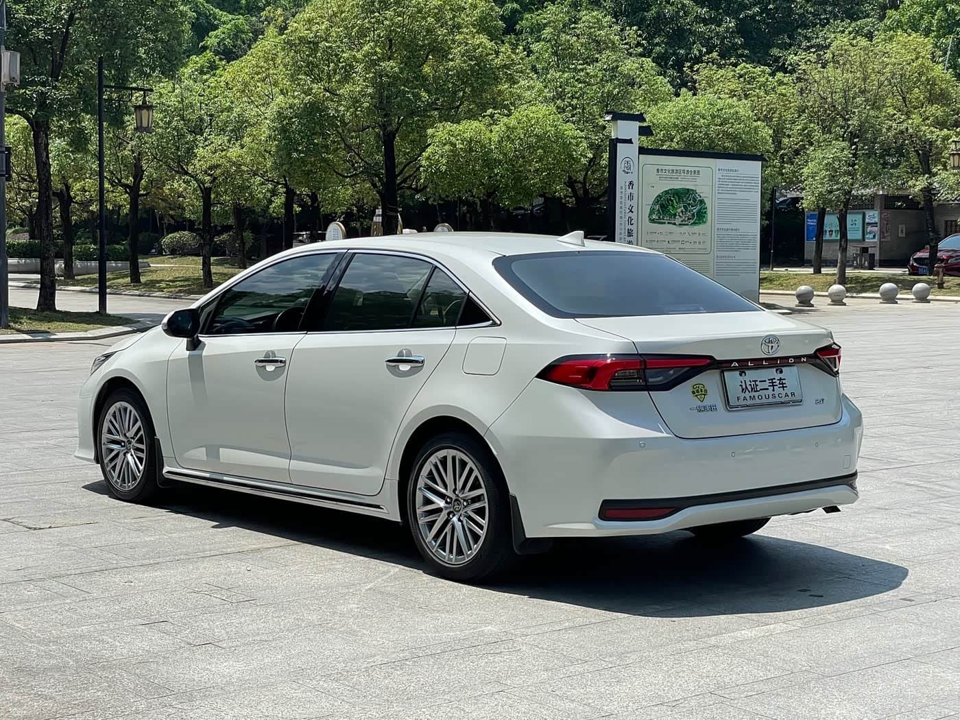2021 Toyota Allion White, 59,000 km, China export – photo 5
