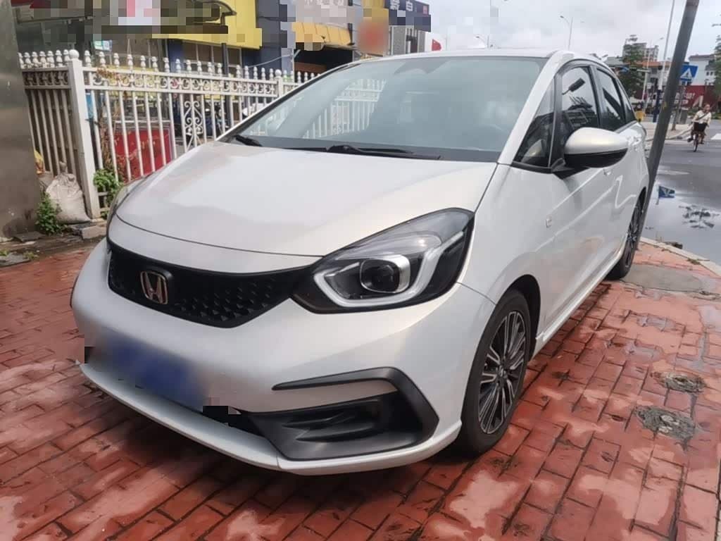 2020 Honda Fit White, 118,500 km, China export – photo 1