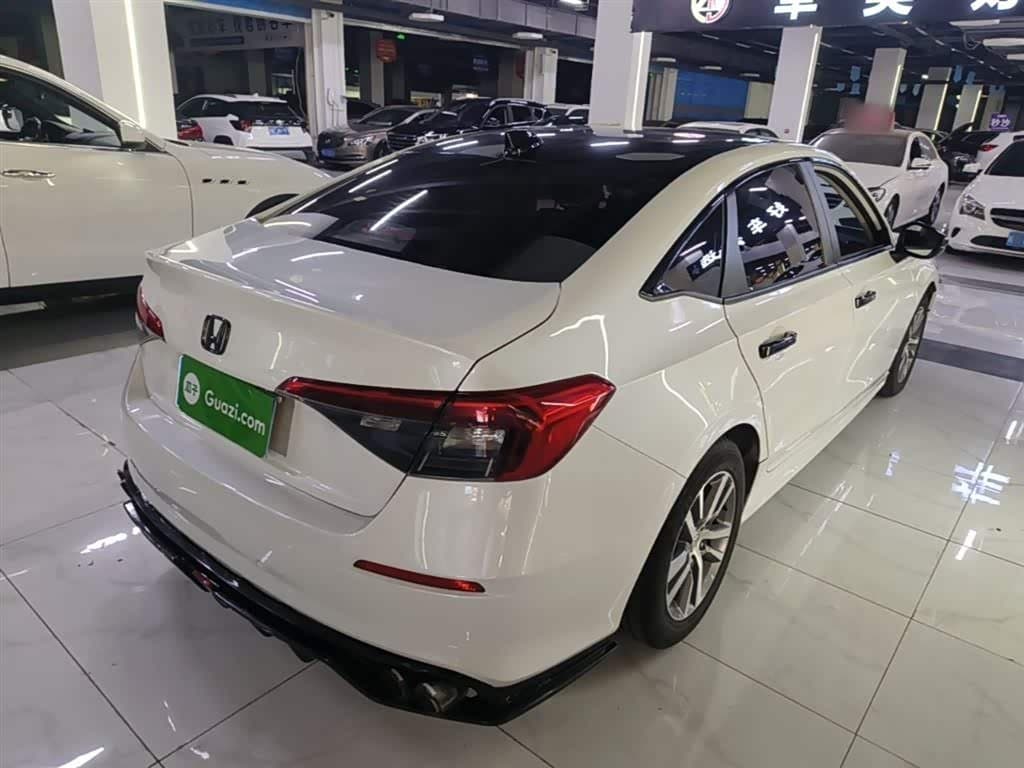2021 Honda Civic White, 32,900 km, China export – photo 6