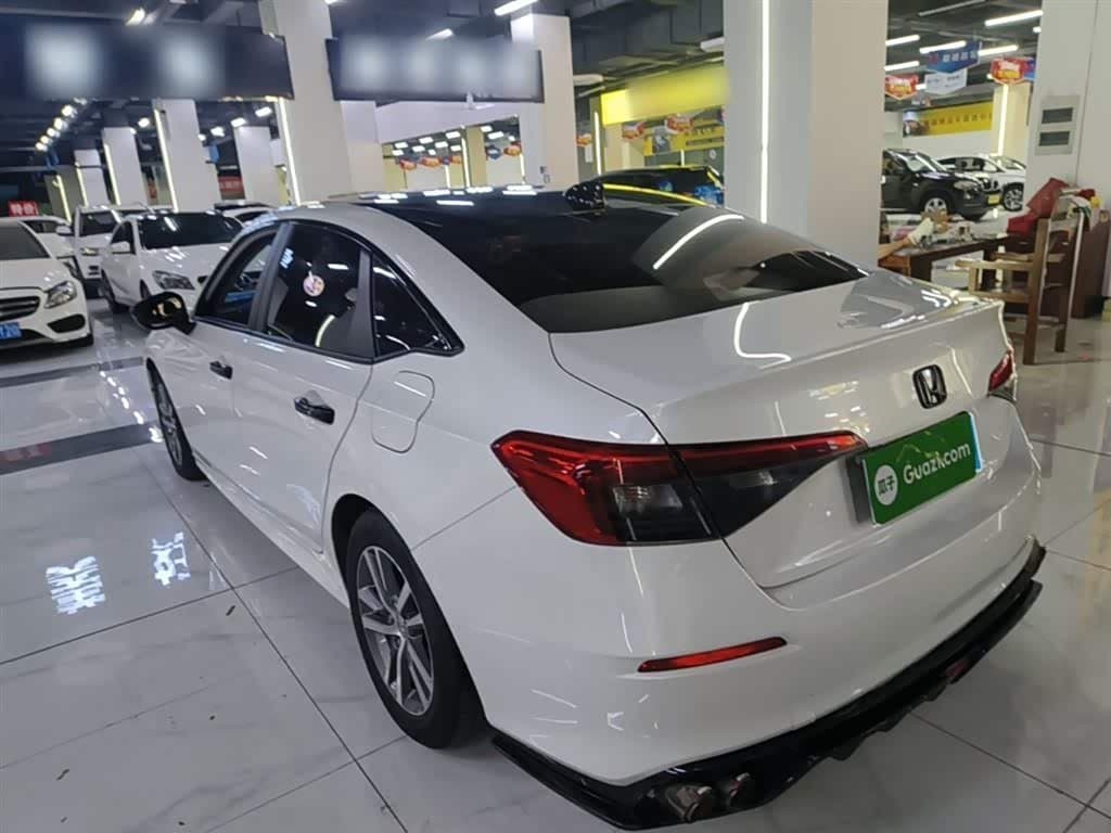 2021 Honda Civic White, 32,900 km, China export – photo 5