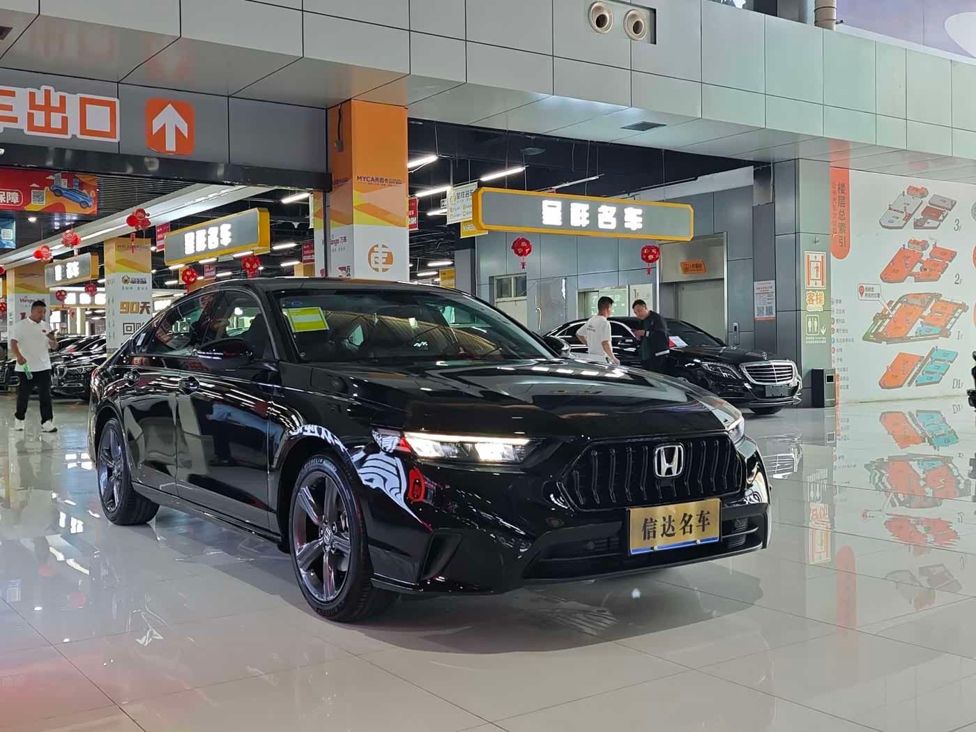 2024 Honda Inspire Black, 100 km, China export – photo 3
